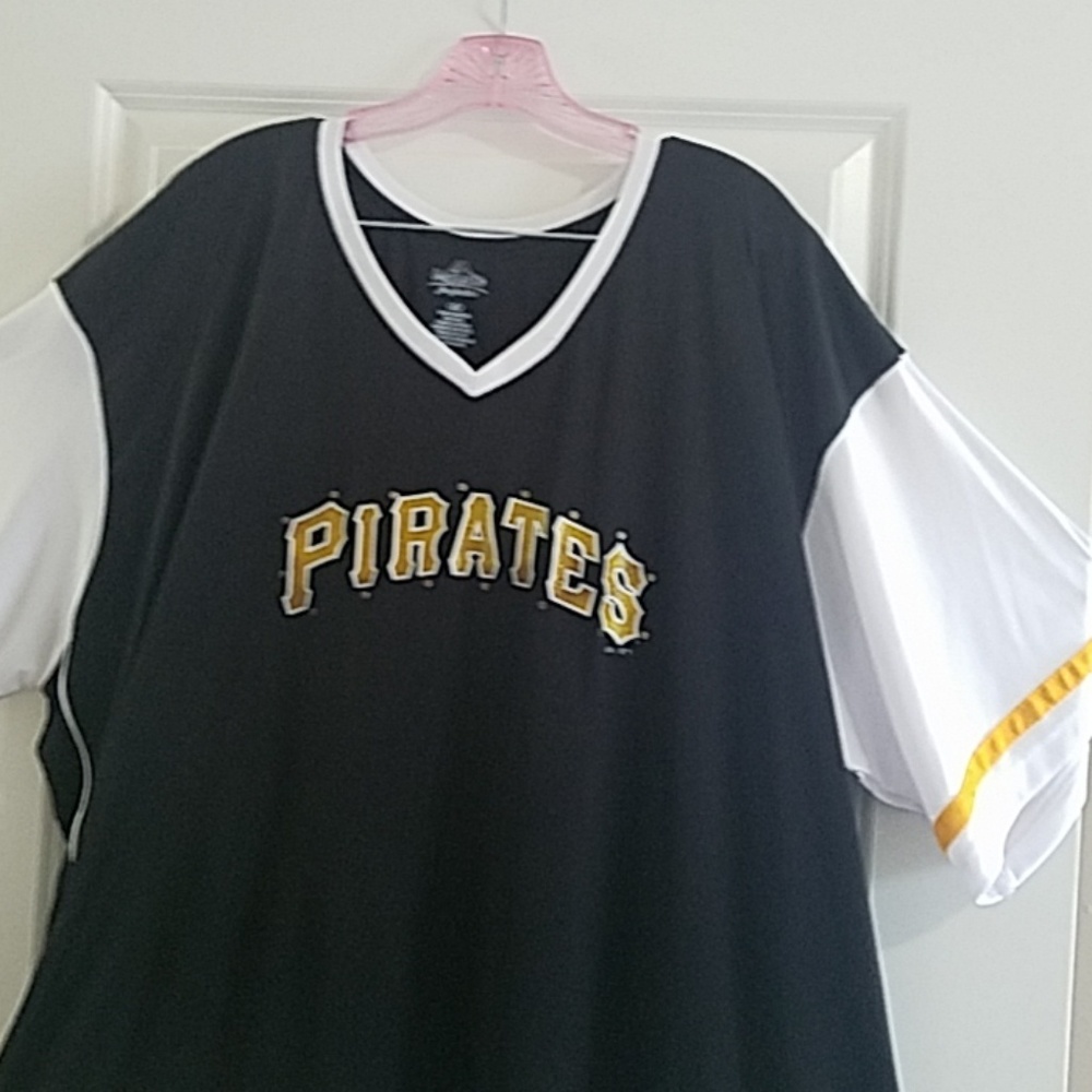 Pittsburgh Pirates Plus size Jersey Tshirt